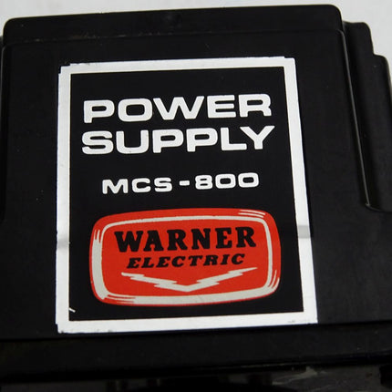 Warner Electric Power Supply MCS-800