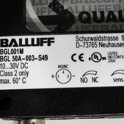Balluff Gabellichtschranke BGL001M BGL 50A-003-S49 / Neu OVP - Maranos.de