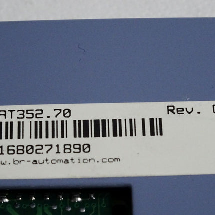 B&R 7AT352.70 Rev.C0 2003 Analoges Eingangsmodul - Maranos.de