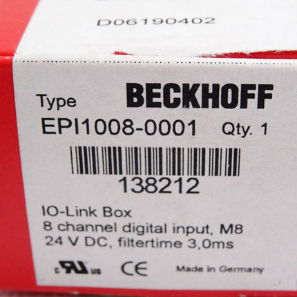 Beckhoff EPP3174-0002 EtherCAT P-Box / Neu OVP - Maranos.de