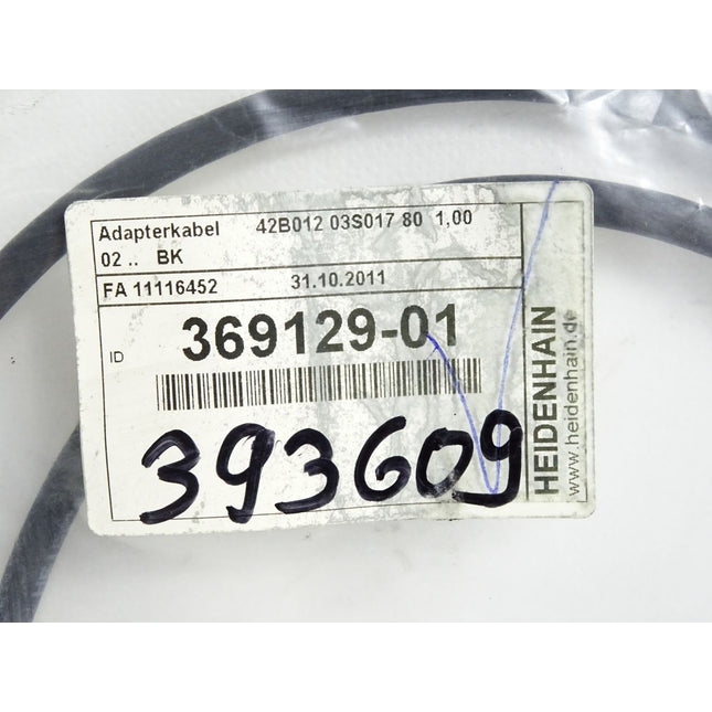 Heidenhain 369129-01 Adapterkabel 42B012 03S017 80 1,00 / Neu OVP