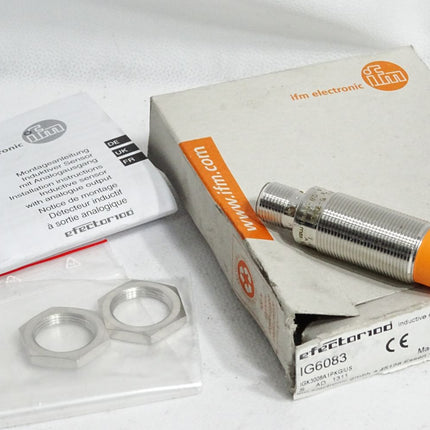 Ifm electronic Induktiver Analogsensor IO-Link IG6083 IGK3008A1PKG/IO/US / Neu
