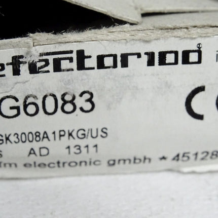 Ifm electronic Induktiver Analogsensor IO-Link IG6083 IGK3008A1PKG/IO/US / Neu