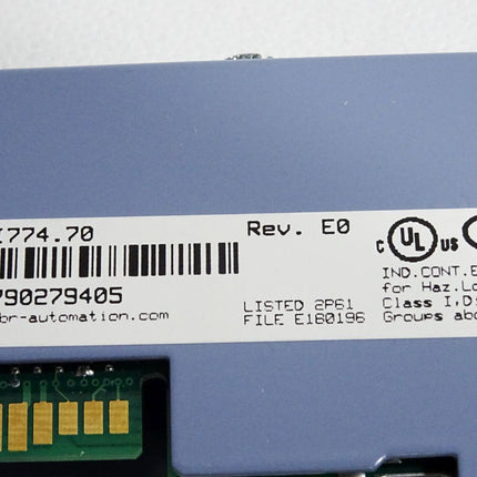B&R 7AI774.70 Rev.E0 2003 Analoges Eingangsmodul / Neu OVP - Maranos.de
