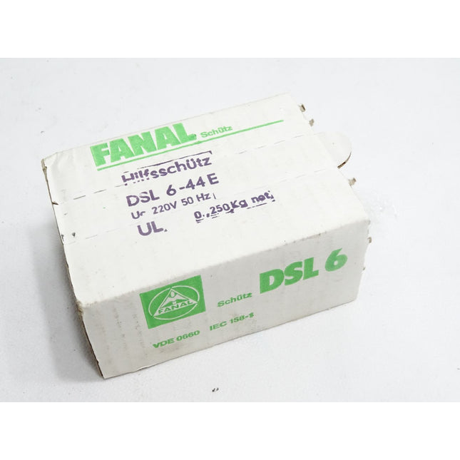 Fanal Hilfsschütz DSL6-44E / Neu OVP