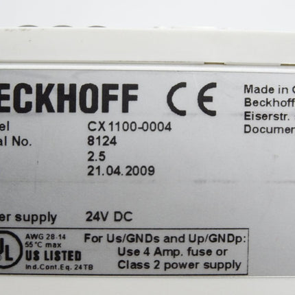 Beckhoff CX1100-0004 Netzteil - Maranos.de