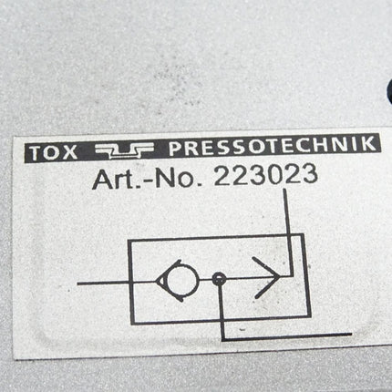 Tox Pressotechnik Oder-Glied 223023 1/2 / Neu - Maranos.de