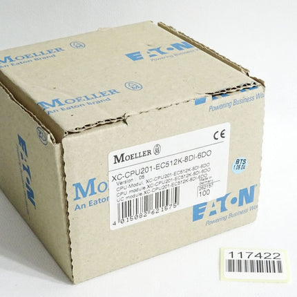 Eaton CPU XC-CPU201-EC512K-8DI-6DO / Neu OVP