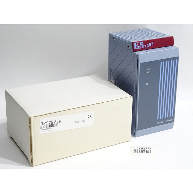B&R 3PS792.9 Rev.D0 2005 Netzteilmodul / Neu OVP - Maranos.de