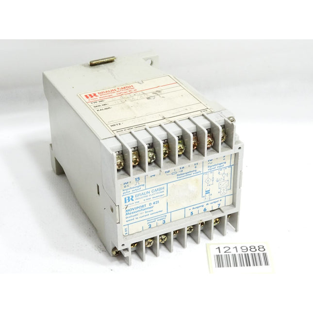 Braun MOVIPORT D421 Messumformer