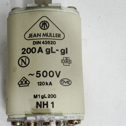 Jean Müller Sicherungen 500V 200A gL-gI M1gL200 NH1