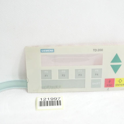 Siemens Membrane für TD200 Text Display 6ES7272-0AA00-0YA0 -0YA1 -0AA20 -0AA30