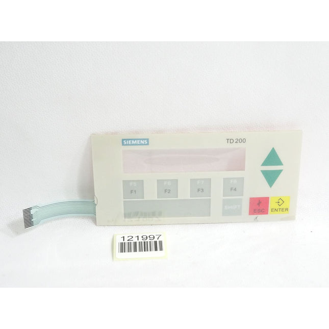Siemens Membrane für TD200 Text Display 6ES7272-0AA00-0YA0 -0YA1 -0AA20 -0AA30