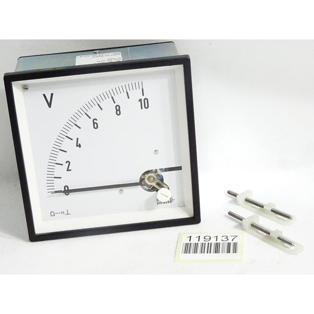 Müller+Ziegler Voltmeter 0-10V / Unbenutzt - Maranos.de