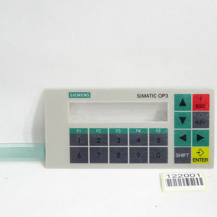 Siemens Membrane für OP3 Panel  6AV3503-1DB10