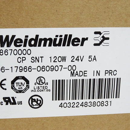 Weidmüller 8708670000 Stromversorgung / Neu OVP - Maranos.de