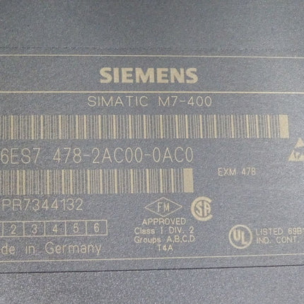 Siemens M7-400 Erweiterungbaugruppe 6ES7478-2AC00-0AC0 6ES7 478-2AC00-0AC0