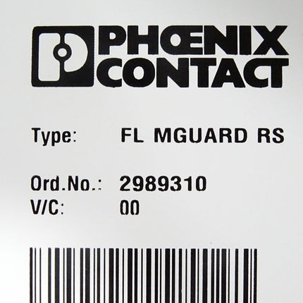 Phoenix Contact FL MGUARD RS Router 2989310 / Unbenutzt