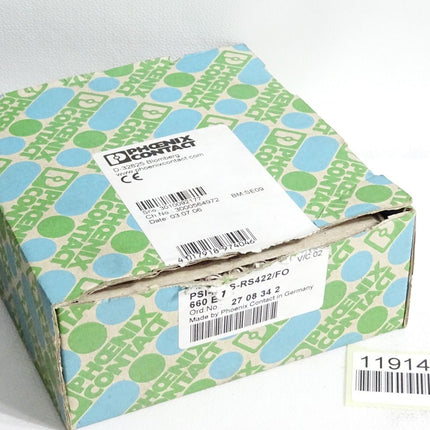 Phoenix Contact PSI-MOS-RS422/FO 660 E LWL-Umsetzer 2708342 / Neu OVP