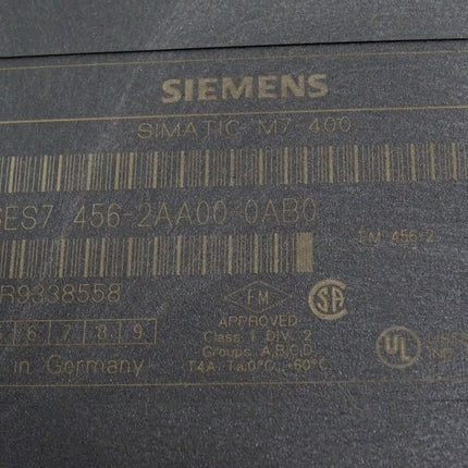 Siemens M7-400  FM 456-2 6ES7456-2AA00-0AB0 6ES7 456-2AA00-0AB0