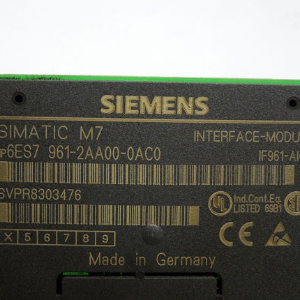 Siemens M7 Interface-Modul IF961-AIO 6ES7961-2AA00-0AC0 6ES7 961-2AA00-0AC0