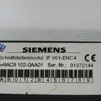 Siemens M7 Interface-Modul IF961-ENC4 9AC9102-0AA01