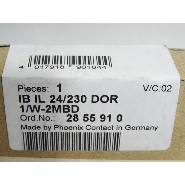 Phoenix Contact IB IL 24/230 DOR 1/W-2MBD Inline-Klemme 2855910 / Neu OVP - Maranos.de