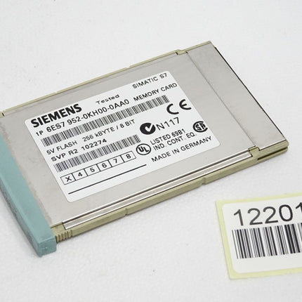 Siemens Memory Card 256KB 6ES7952-0KH00-0AA0 6ES7 952-0KH00-0AA0