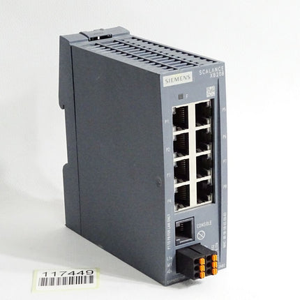 Siemens Scalance XB208 Etehrnet Switch 6GK5208-0BA00-2AB2 - Maranos.de