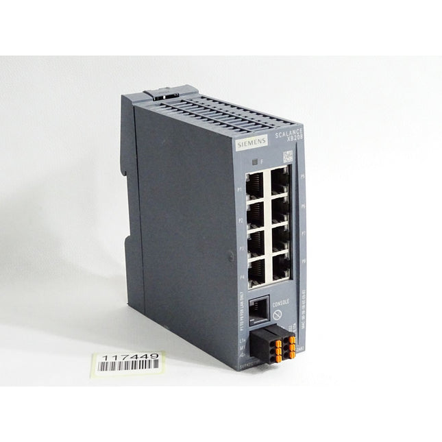 Siemens Scalance XB208 Etehrnet Switch 6GK5208-0BA00-2AB2 - Maranos.de