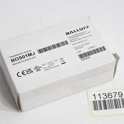 Balluff BOS01MJ BOS 6K-PU-PR10-S75 Reflexionslichtschranke / Neu OVP - Maranos.de