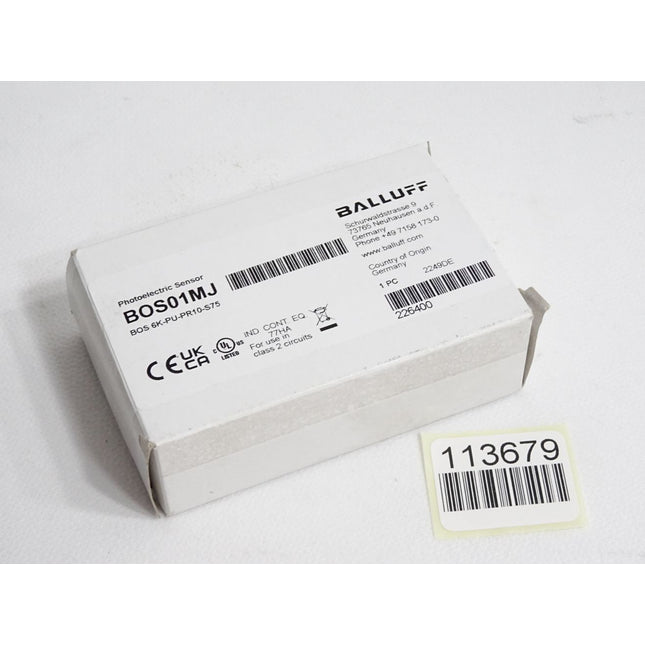Balluff BOS01MJ BOS 6K-PU-PR10-S75 Reflexionslichtschranke / Neu OVP - Maranos.de