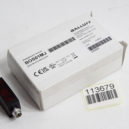 Balluff BOS01MJ BOS 6K-PU-PR10-S75 Reflexionslichtschranke / Neu OVP - Maranos.de