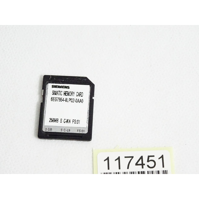 Siemens Micro Memory Card 256MB 6ES7954-8LP02-0AA0 6ES7 954-8LP02-0AA0 - Maranos.de