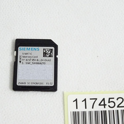 Siemens Micro Memory Card 256MB 6ES7954-8LL04-0AA0 6ES7 954-8LL04-0AA0 - Maranos.de