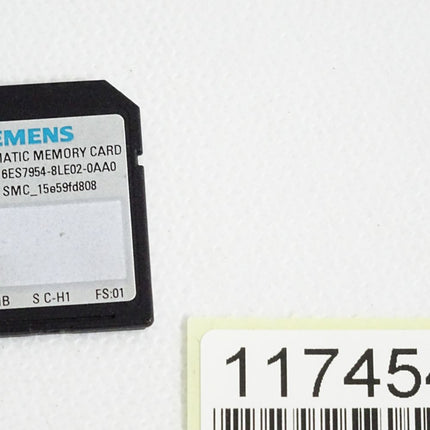 Siemens Micro Memory Card 12MB 6ES7954-8LE02-0AA0 6ES7 954-8LE02-0AA0 - Maranos.de