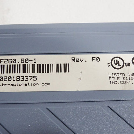 B&R 3IF260.60-1 Rev.F0 2005 Zentraleinheit ohne Schnittstellenmodul - Maranos.de