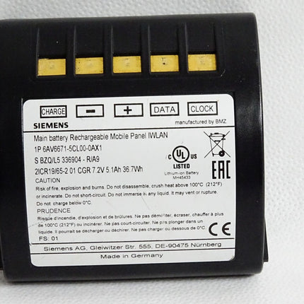 Siemens Mobile Panel 277 IWLAN 6AV6645-0DE01-0AX1 + 6AV6671-5CL00-0AX1 Neuwertig