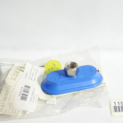 Schmalz Flachsauggreifer SAOF 80x40 NBR 45 G1/4-IG 10.01.05.00578 / Neu OVP - Maranos.de