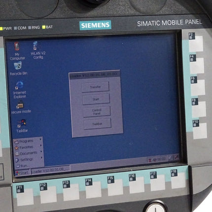 Siemens Mobile Panel 277 IWLAN 6AV6645-0DE01-0AX1 + 6AV6671-5CL00-0AX1