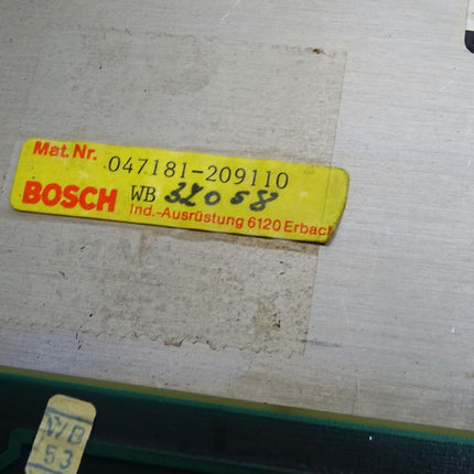 Bosch CNC PS75 047181-209110 Philips PE1843/01
