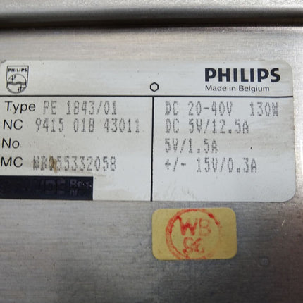 Bosch CNC PS75 047181-209110 Philips PE1843/01