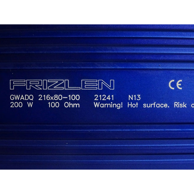 Frizlen Widerstand GWADQ 216x80-100 21241 200W 100Ohm - Maranos.de