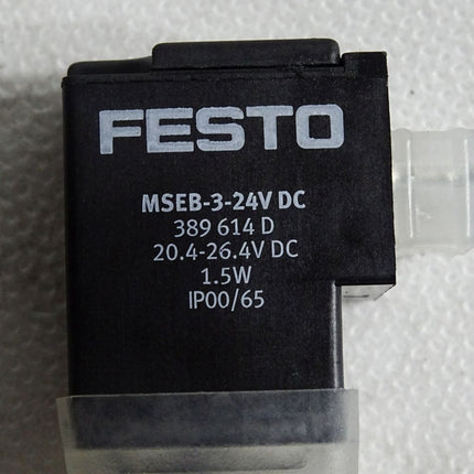 Festo Magnetspule 389614 MSEB-3-24VDC / Unbenutzt