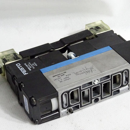 Festo Magnetventil 191321 JMN2DH-5/2B-01-ZSR + 389614 MSEB-3-24VDC / Unbenutzt