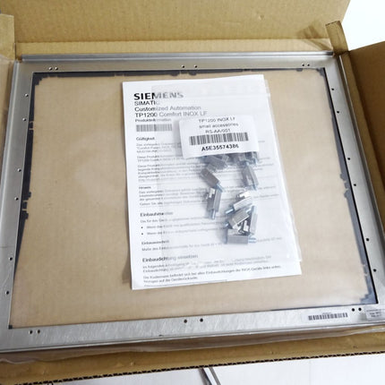 Siemens TP1200 Comfort INOX LF 6AV2185-4MA01-0AX0 6AV2 185-4MA01-0AX0 / Neu OVP - Maranos.de