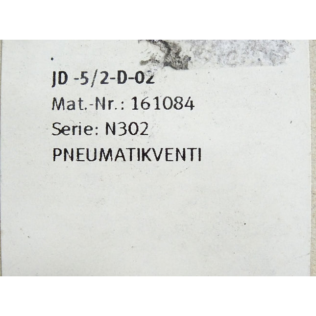 Festo 161084 Pneumatikventil JD-5/2-D-02 / Neu OVP - Maranos.de