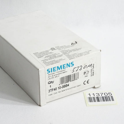 Siemens Schütz 3TF4010-0BB4 / Neu OVP - Maranos.de