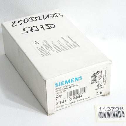 Siemens Schütz 3TF3100-0BB4 / Neu OVP - Maranos.de