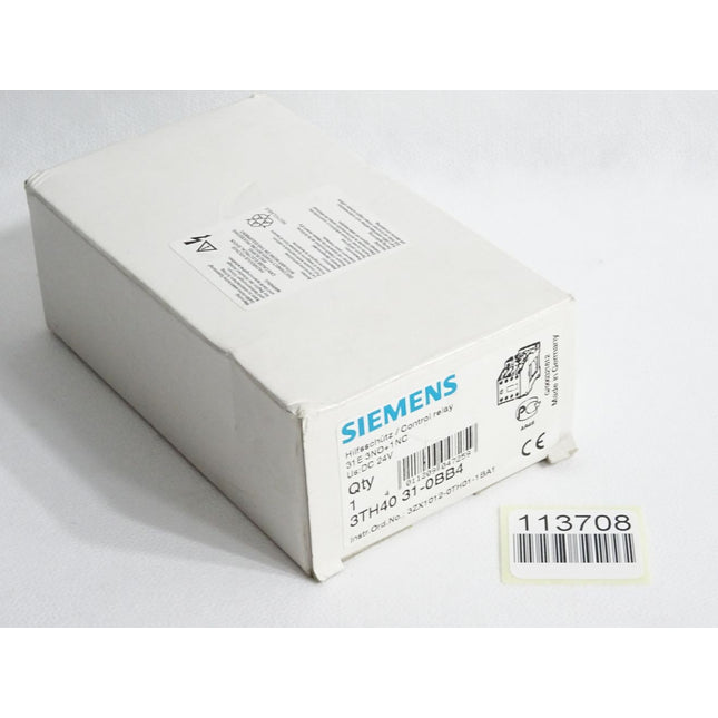 Siemens Hilfsschütz 3TH4031-0BB4 / Neu OVP - Maranos.de